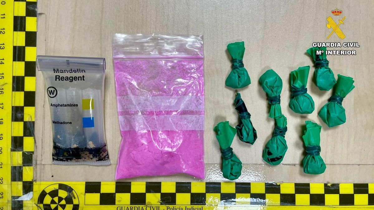 Detenido en Navalmoral de la Mata con 300 dosis de ‘cocaína rosa’