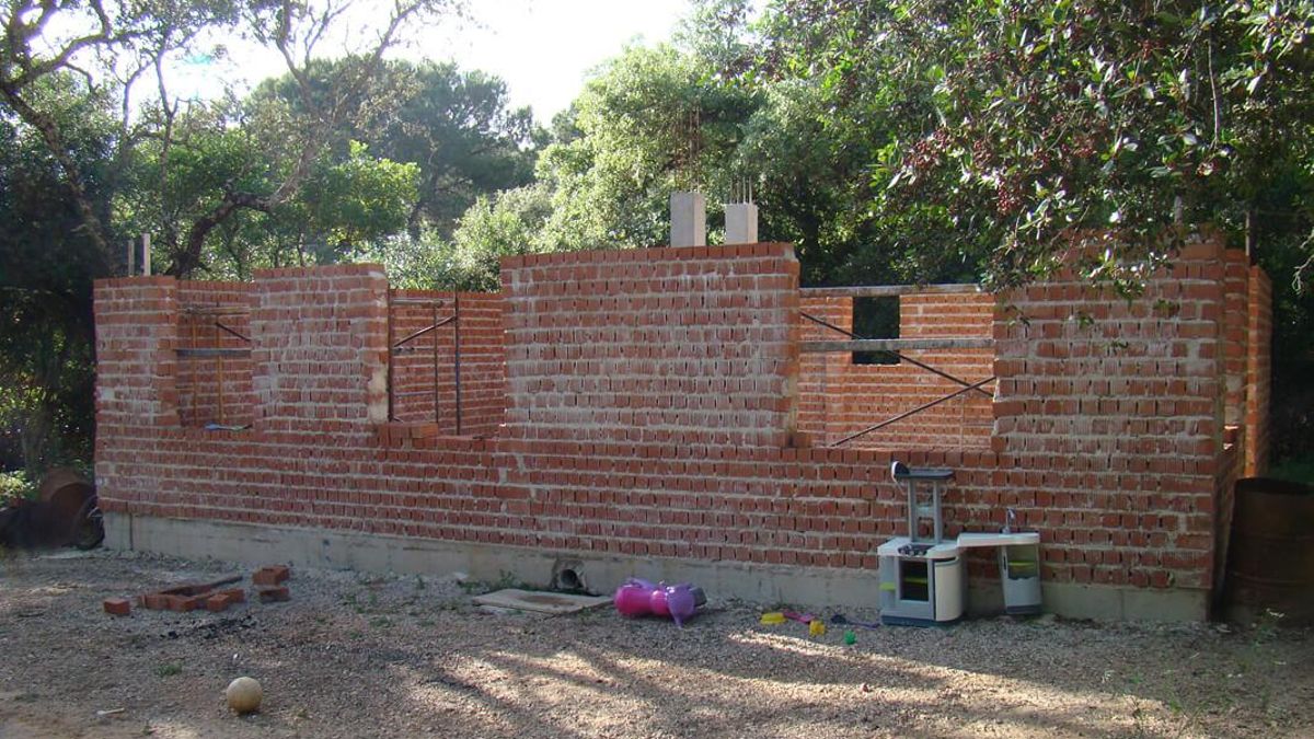 Imagen de archivo de una construcción ilegal.