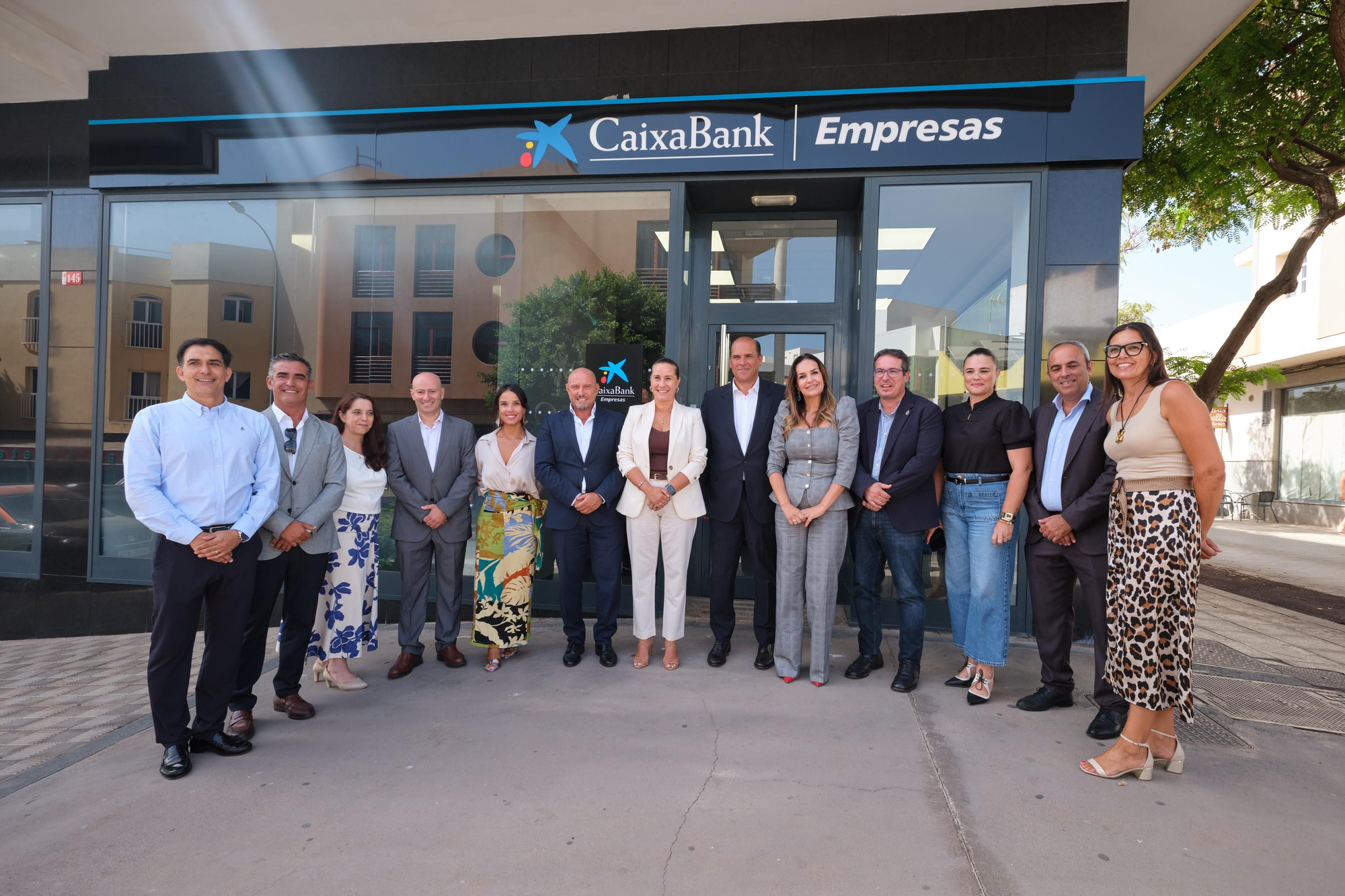 CaixaBank inaugura la nueva sede de su Centro de Empresas en Fuerteventura.