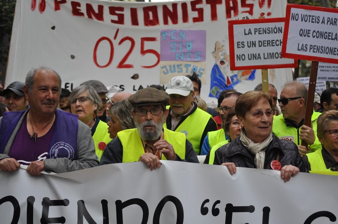 Manifestación por unas pensiones dignas