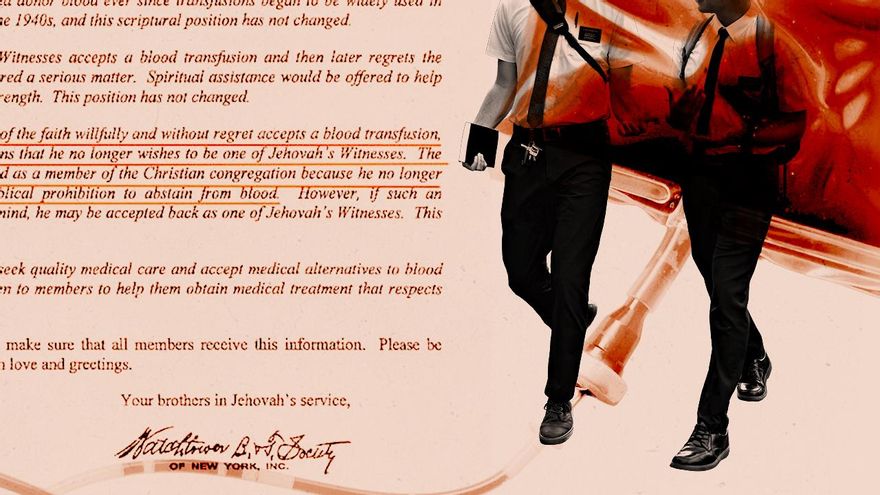 Los Testigos de Jehová empiezan a permitir las transfusiones de sangre autólogas