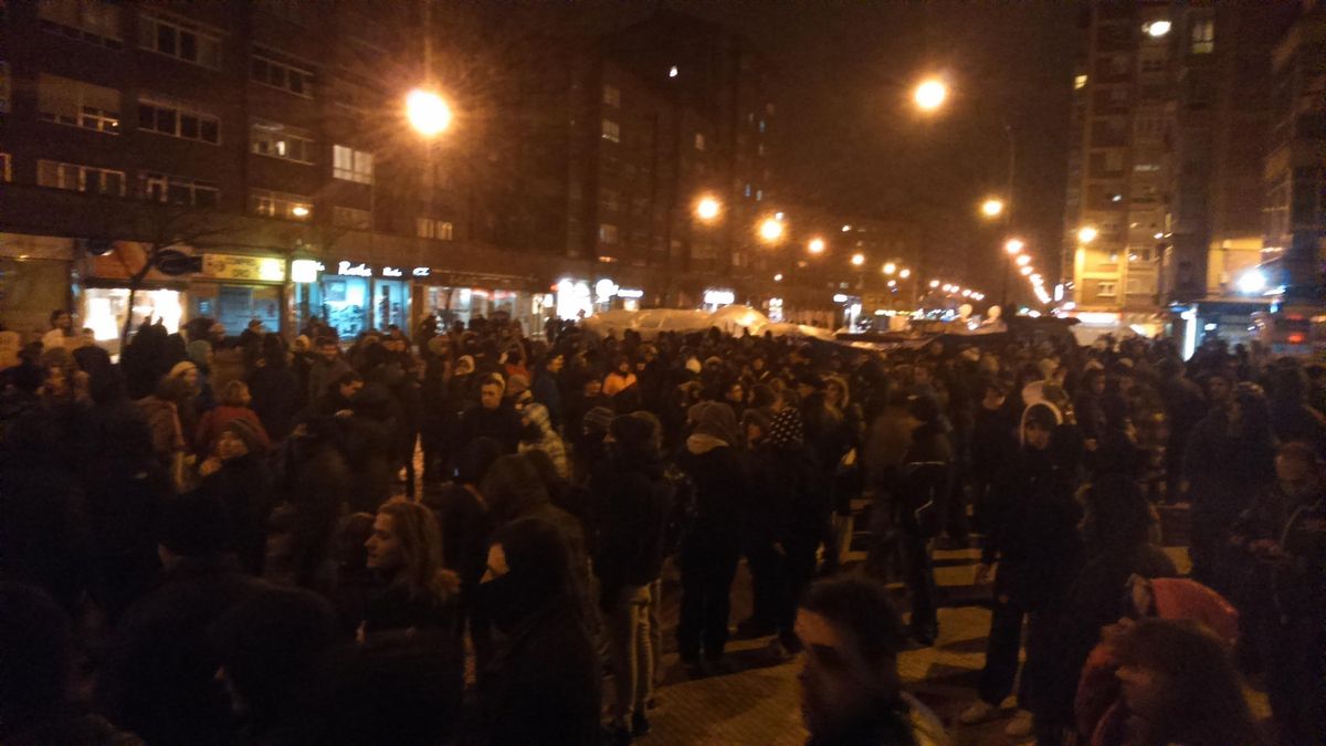 Los dos detenidos de fuera de Burgos en Gamonal son un colombiano y un marroquí que estaba en situación irregular