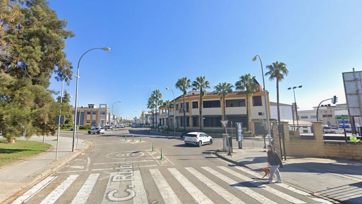 Polígono del Granadal. Tampoco esta área industrial está preparada para la bicicleta