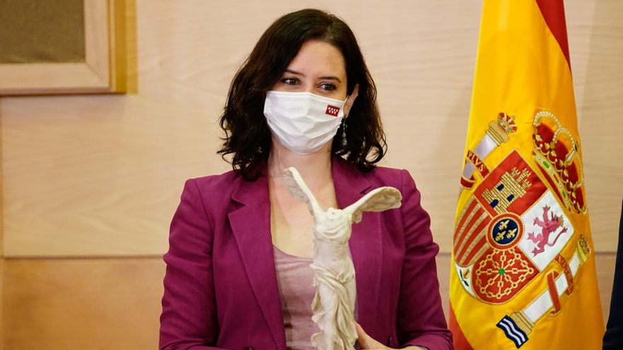 La presidenta de la Comunidad de Madrid, Isabel Díaz Ayuso.