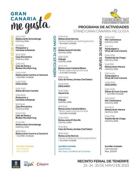 Programa de Gran Canaria GastroCanarias 2023