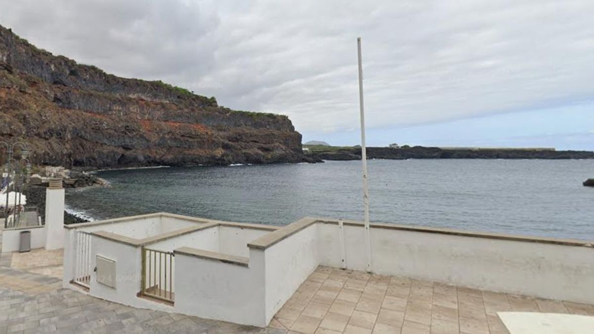 Playa de San Marcos, en Icod de los Vinos (Tenerife).