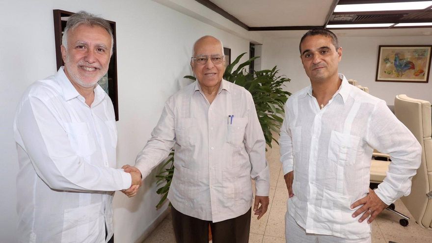 Canarias y Cuba crearán una comisión de trabajo sobre economía, cambio climático, turismo y sector primario