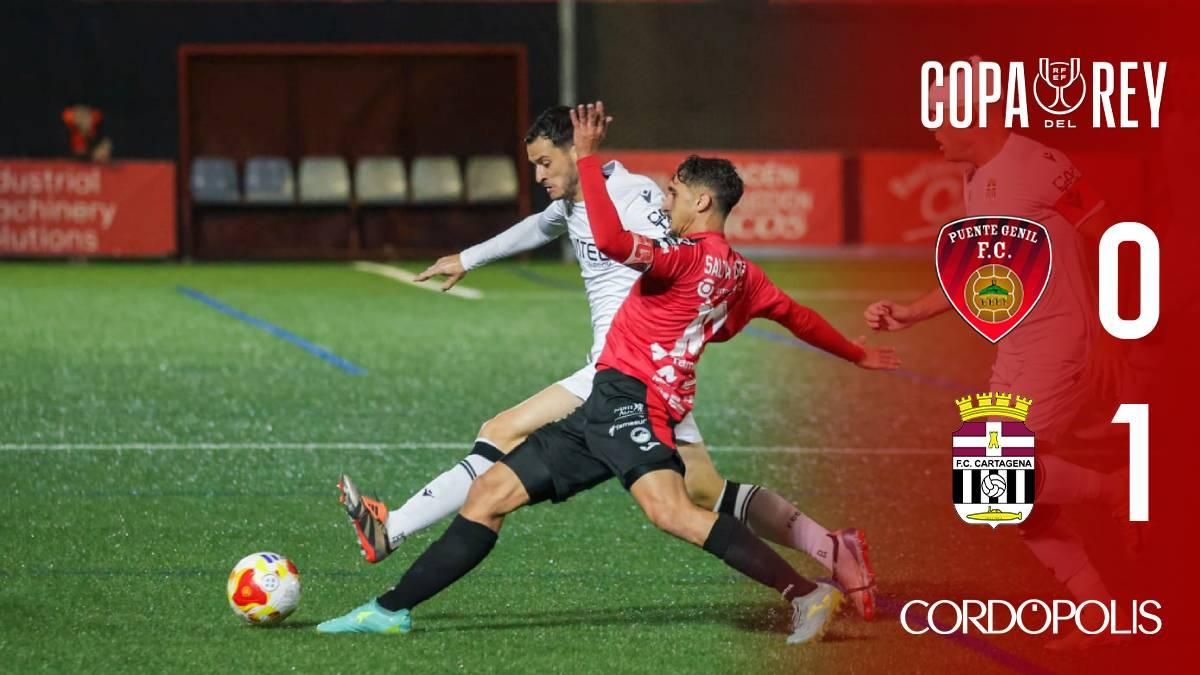 El Salerm Puente Genil cae con honores ante el FC Cartagena