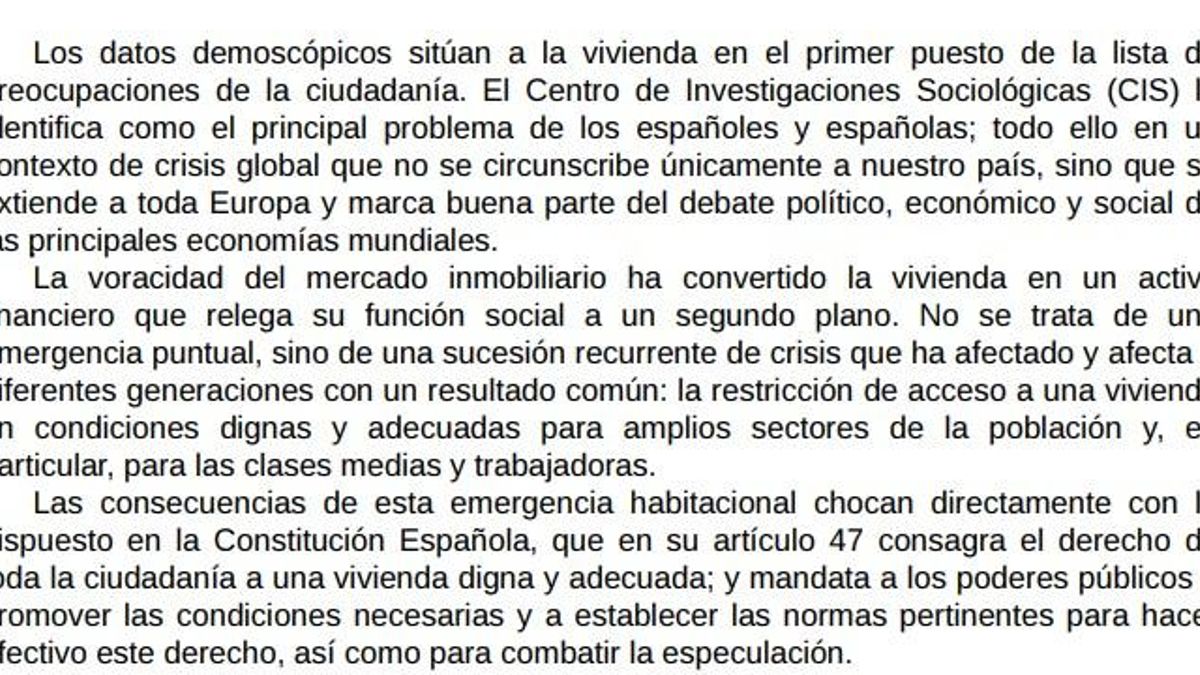 Consulta los nuevos decretos de vivienda publicados en el BOE