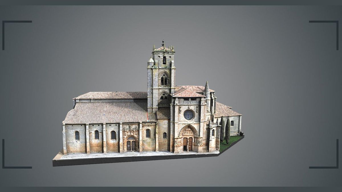 Digitalización de la iglesia de Santa María la Real, Sasamón (Burgos)