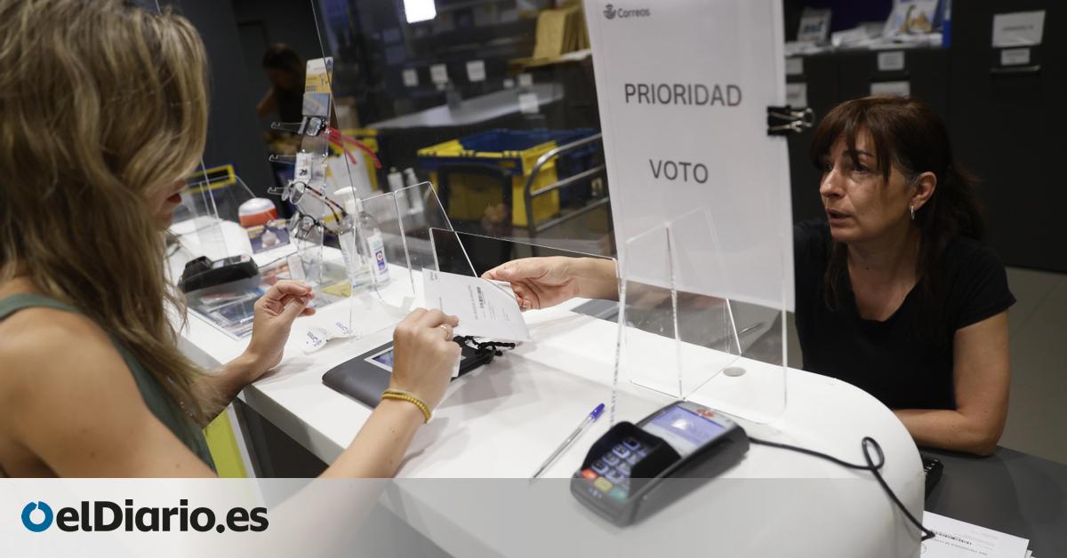 El voto por correo en las elecciones de Extremadura cae casi a la mitad respecto a 2023