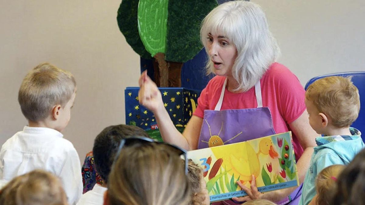 La narradora Maísa Marbán.