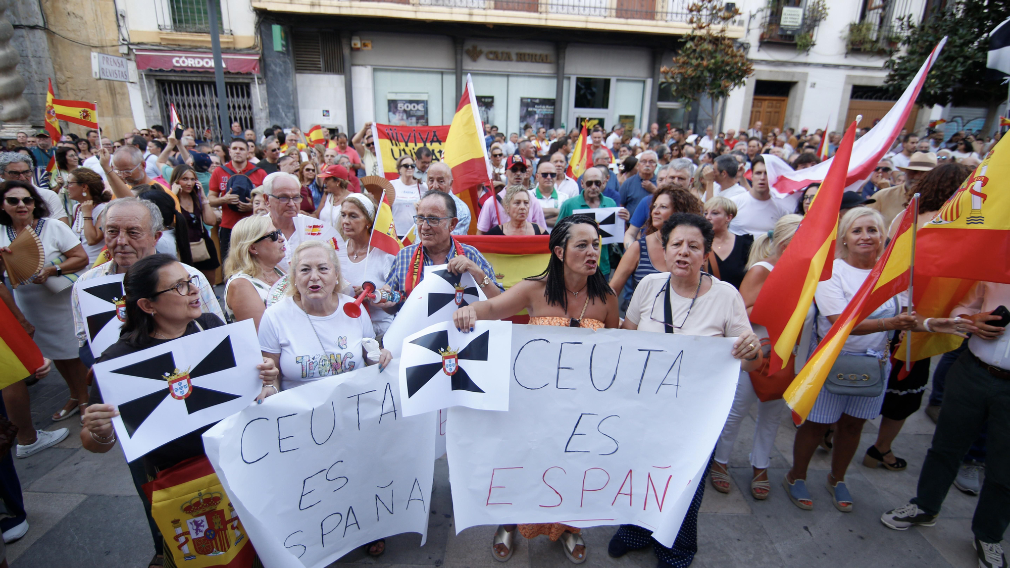 Concentración en apoyo a Ceuta