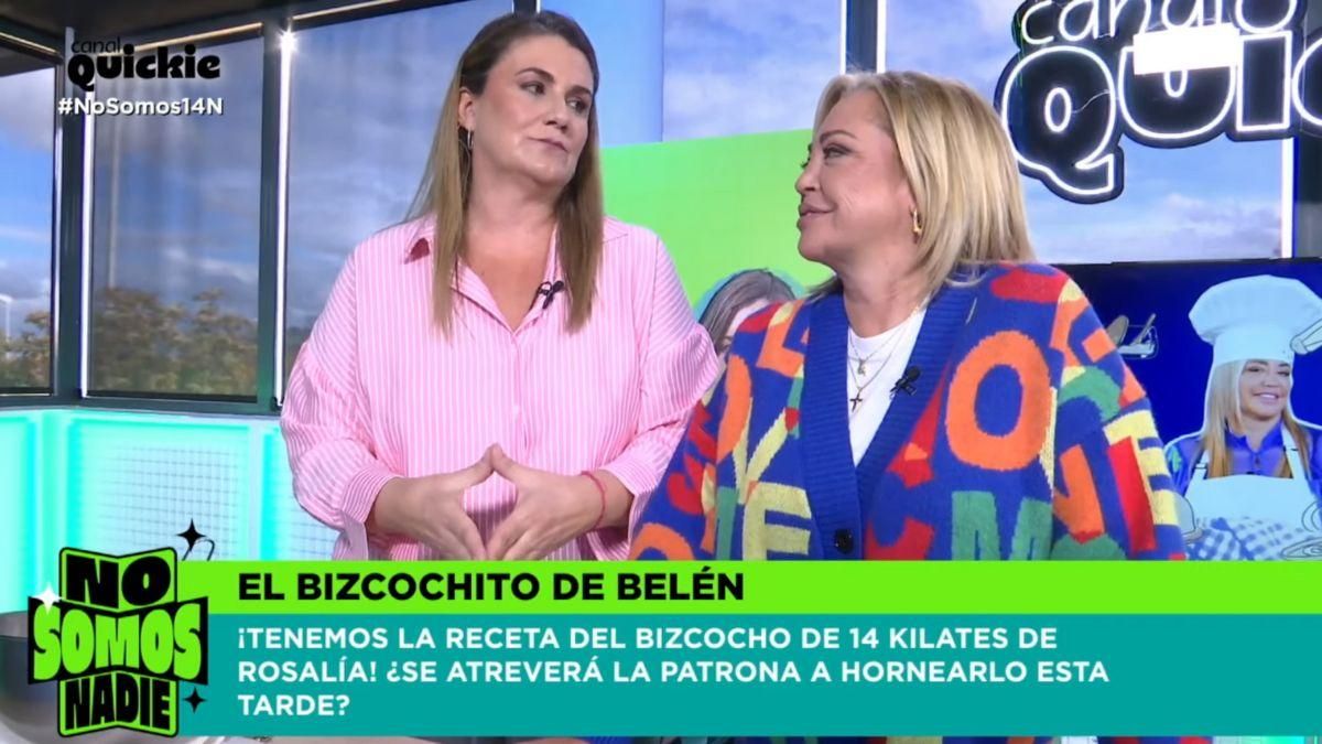 Belén Esteban se sincera sobre 'Top Chef' y Carlota Corredera desvela que se quedó "a las puertas" de ser concursante