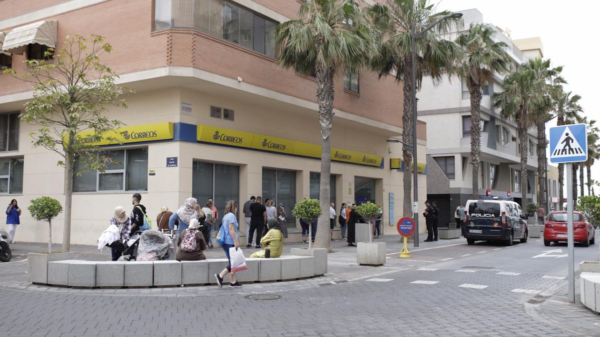 Una oficina de Correos en Melilla
