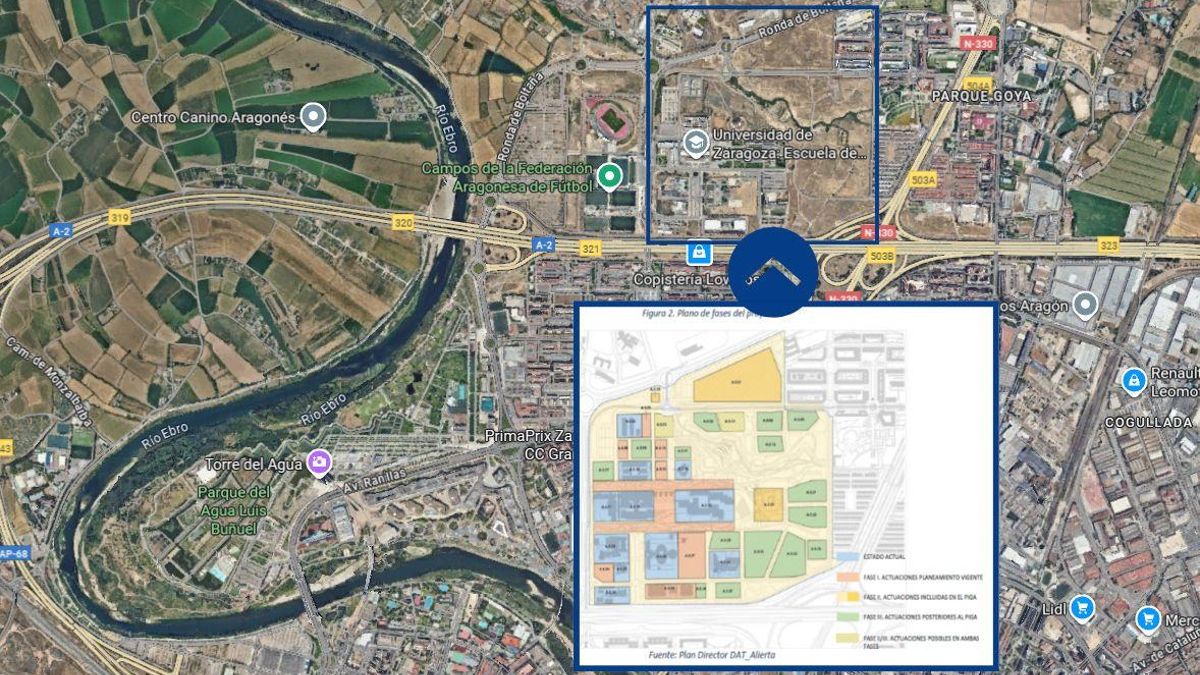 El parque tecnológico en Zaragoza que impulsa el Gobierno de Aragón: inversión de 201 millones y 1.000 nuevos empleos