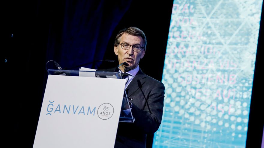 El presidente del Partido Popular, Alberto Núñez Feijóo.