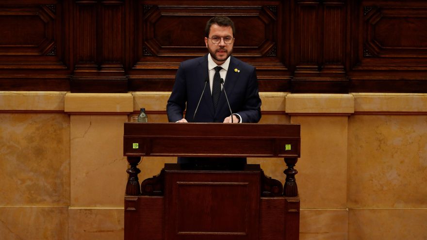 Aragonès propone un referéndum pactado para culminar la independencia