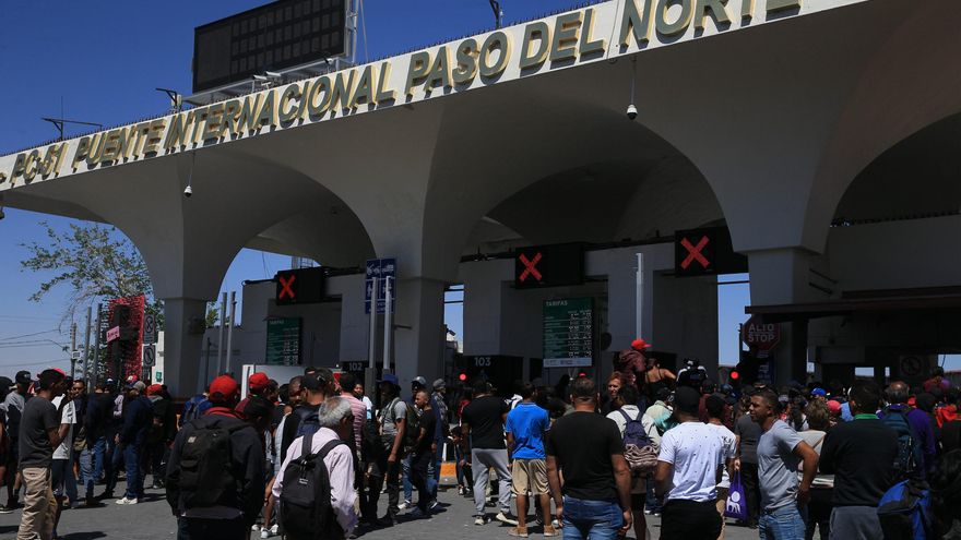 Rumores provocan que migrantes intenten cruzar frontera entre México y EEUU