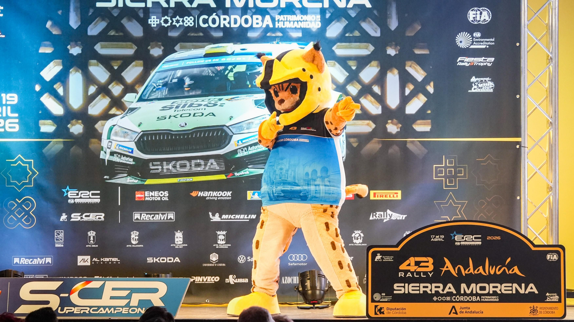 Presentación del recorrido del Rally Sierra Morena