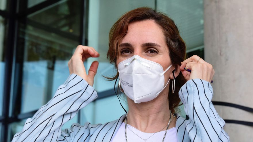 La portavoz de Más Madrid en la Asamblea, Mónica García. EFE/Víctor Lerena/Archivo