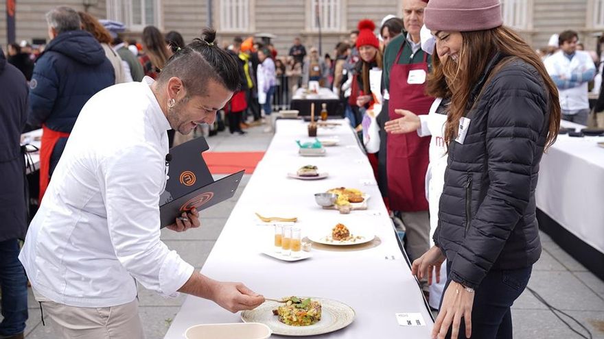 Carlos Maldonado en el macrocasting de 'MasterChef 11'