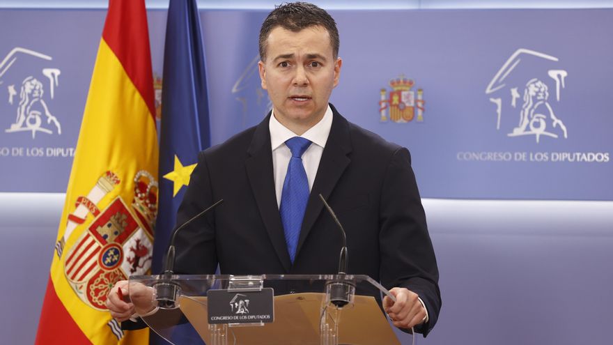 El portavoz del PSOE, Hector Gómez, en una imagen de archivo. EFE/ Chema Moya