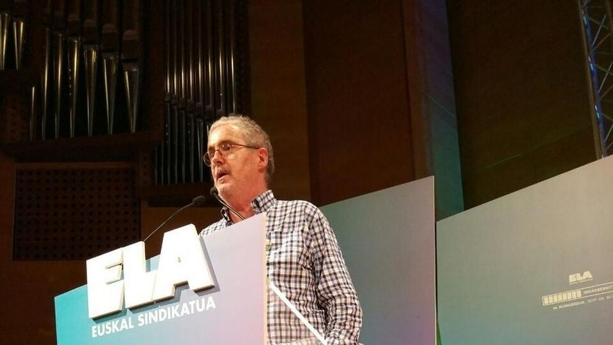 Muñoz advierte a los "poderes" político y económicos de que ELA no será "irrelevante" ni "se va a callar nunca"