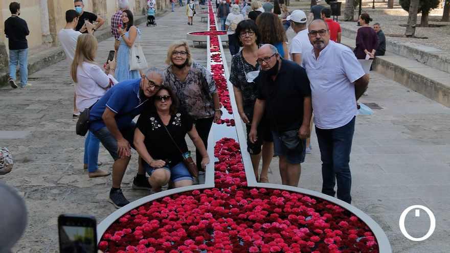 Instalación de Flora 2021 en la Mezquita - Catedral de Córdoba