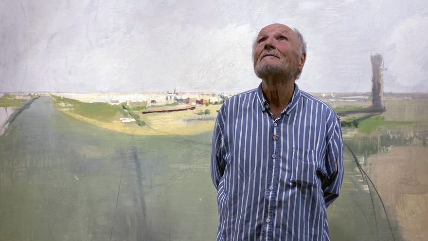 Antonio López: "Ya somos muy pocos los pintores que trabajamos en la calle"