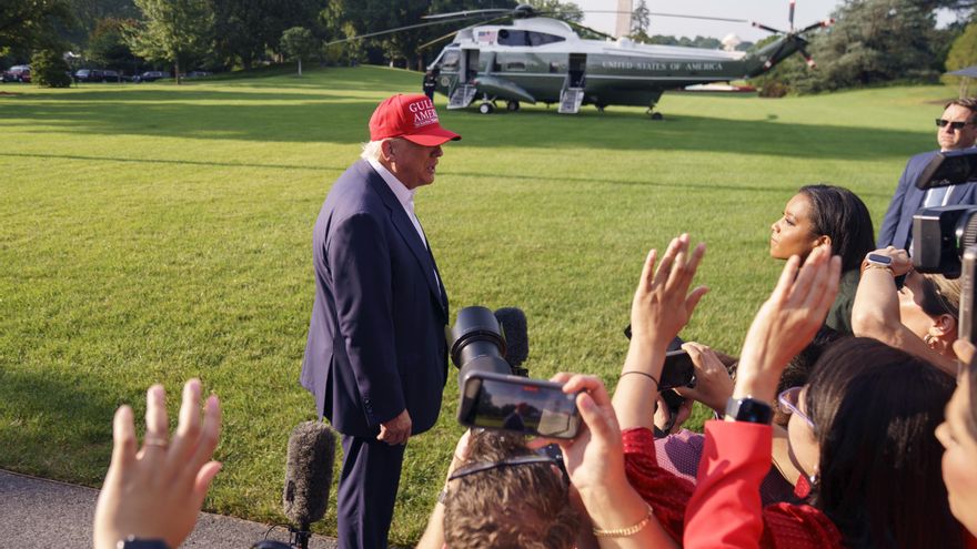 Trump anuncia que Israel aceptaría un alto el fuego en Gaza de 60 días