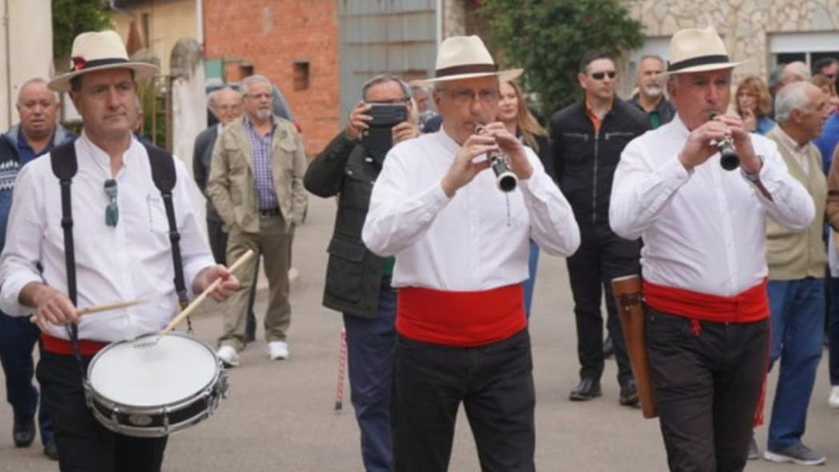 Grupo de dulzaineros 'Ferreria Folk'.