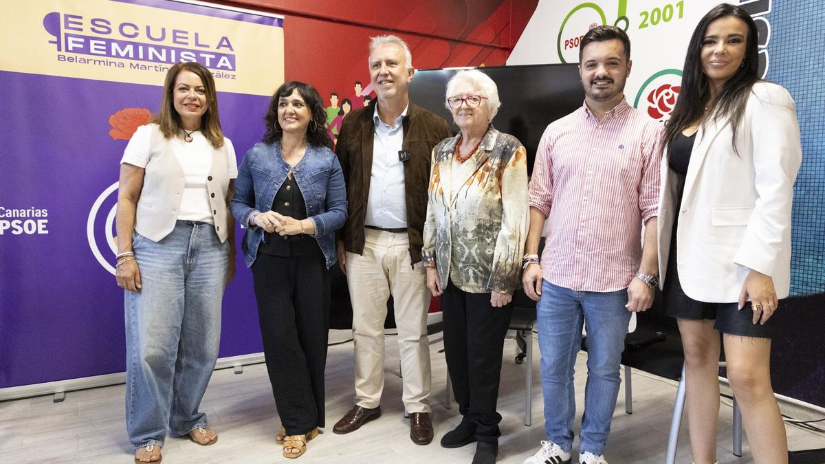 IV edición de la Escuela Feminista Belarmina Martínez, celebrada en Los Realejos (Tenerife), y organizada por los socialistas canarios.