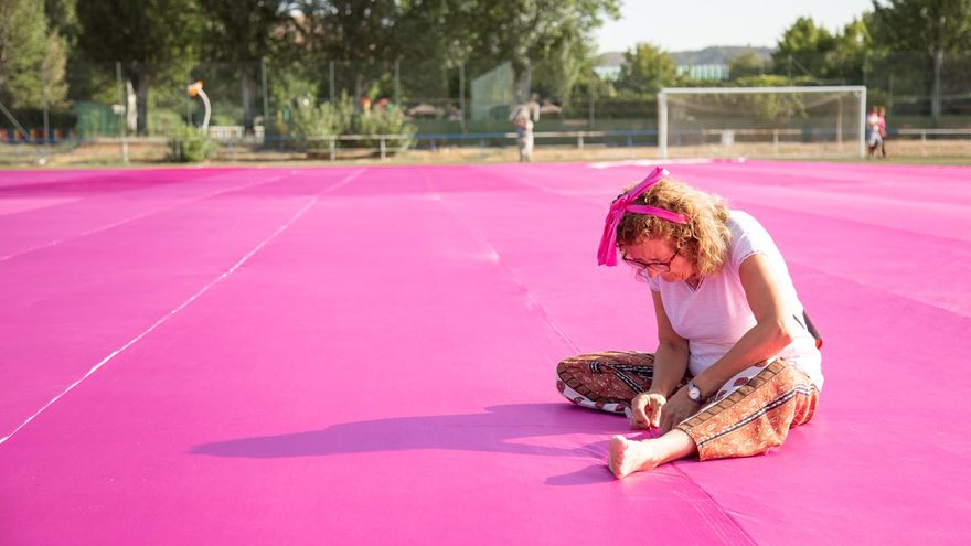 Costura para preparación de las telas