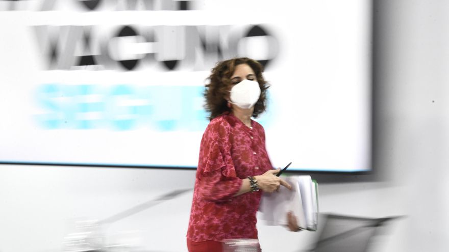 La ministra de Hacienda, María Jesús Montero