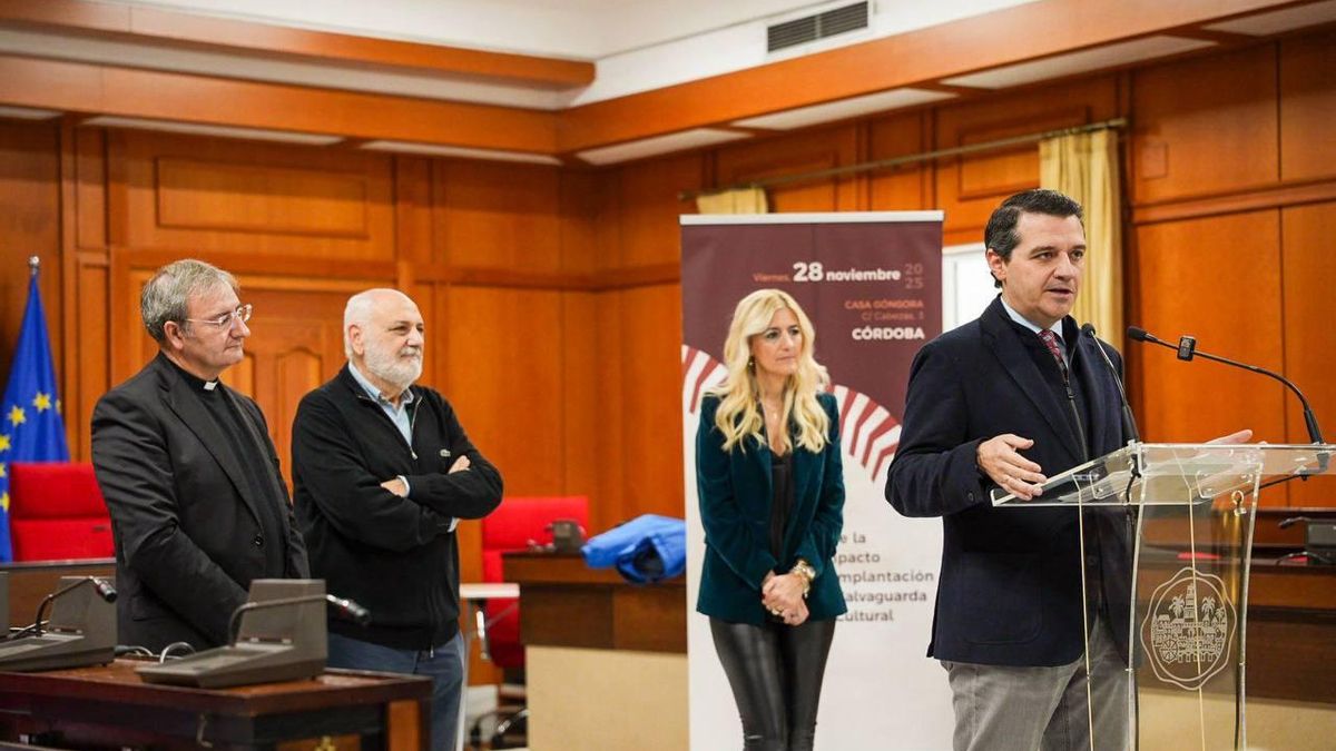 Presentación de las jornadas técnicas 'Reflexiones sobre la evaluación del impacto patrimonial y la implantación de los planes de salvaguarda en el patrimonio cultural'.