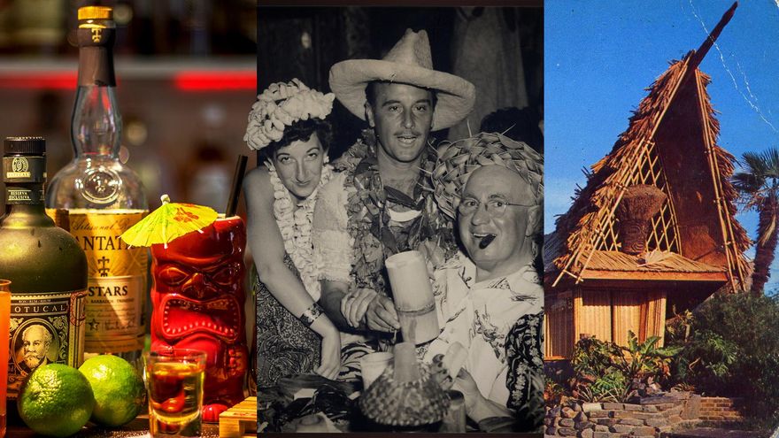 Cócteles tiki, uno de los padres de la cultura tiki Donn Beach y el restaurante Bali Ha'i en Nueva Orleans