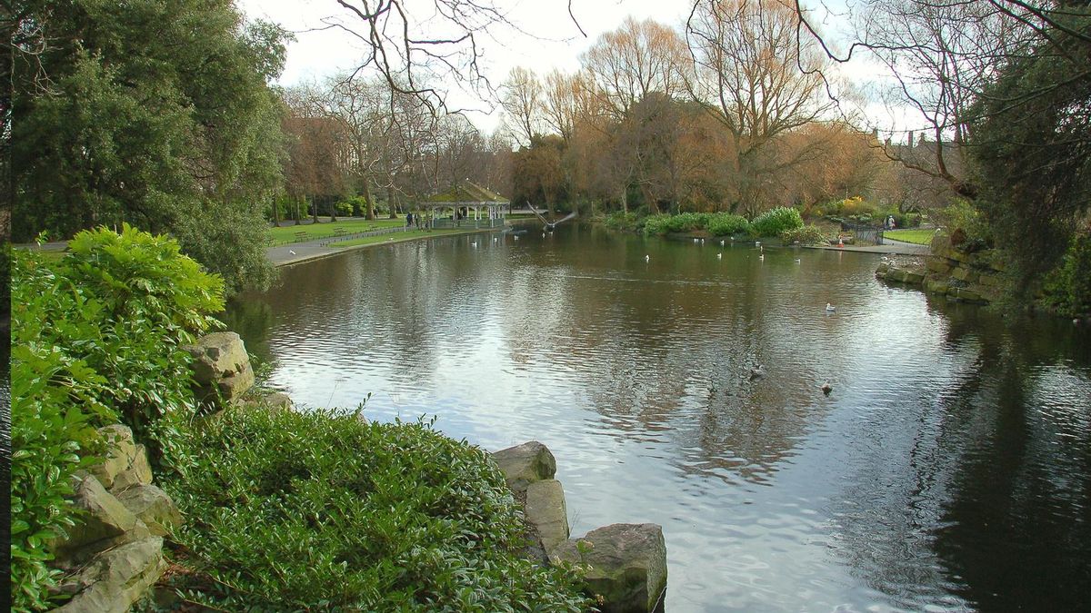 Stephen Green, el gran parque del centro de Dublín.