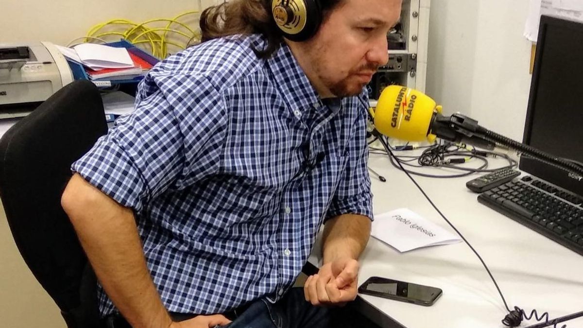 Pablo Iglesias en Catalunya Ràdio