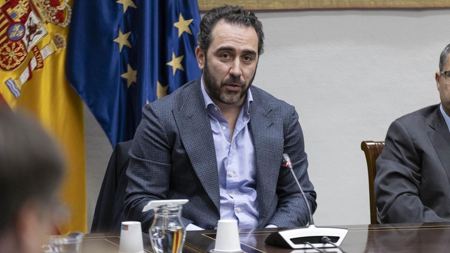 Víctor de Aldama guarda silencio en la comisión de investigación del Parlamento de Canarias