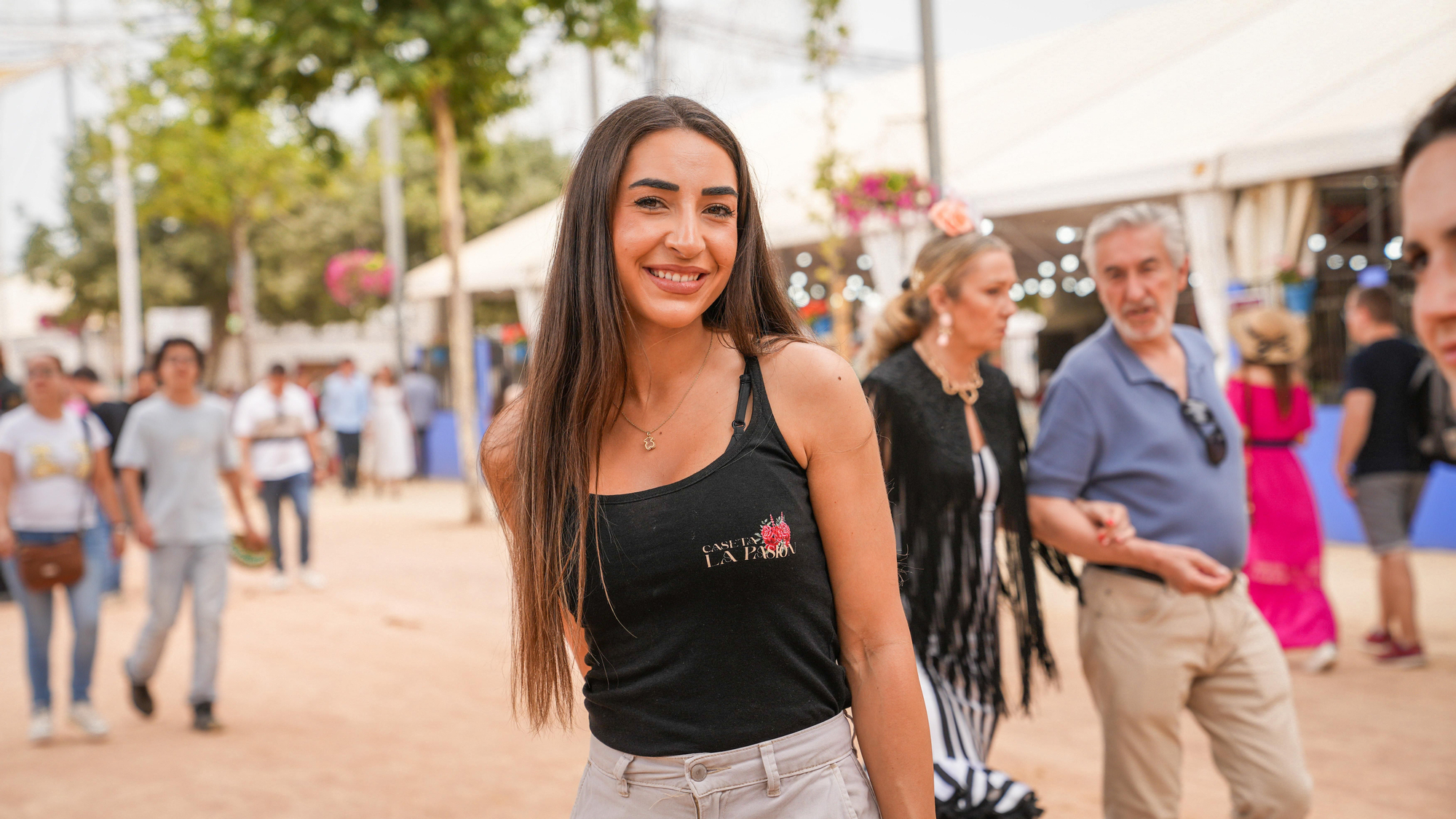 Ambiente del domingo de feria