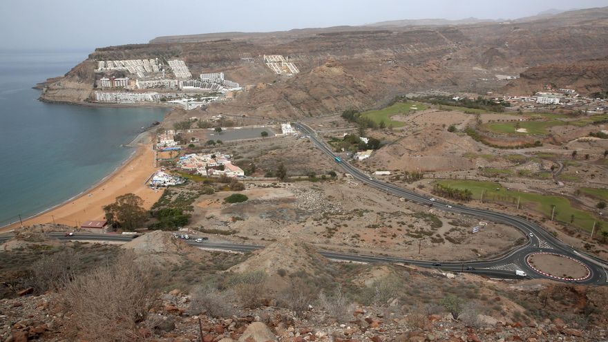 Barranco y playa de Tauro, en el municipio grancanario de Mogán.