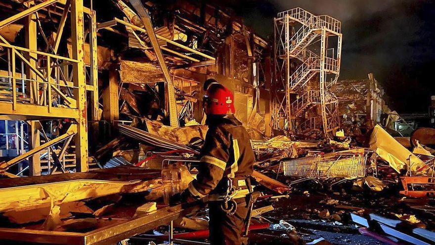 Ataque con misiles en la ciudad de Odesa, a 10 de mayo de 2022