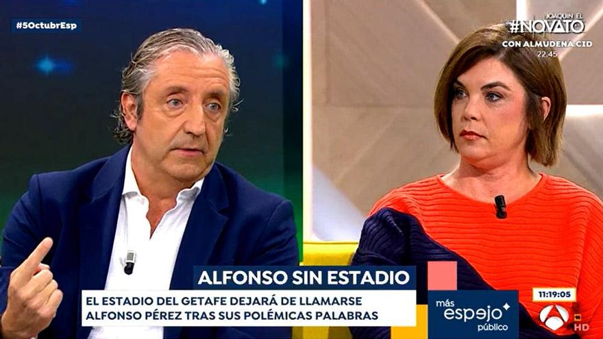 Pedrerol y Samanta Villar se enzarzan en 'Espejo Público' por el fútbol femenino: "Tu populismo no me interesa"