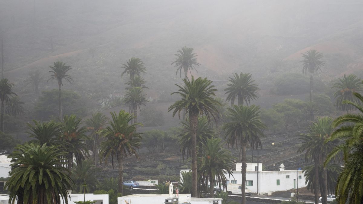 Tormentas en Canarias este viernes con nieve y heladas en el Teide y rachas de viento muy fuertes