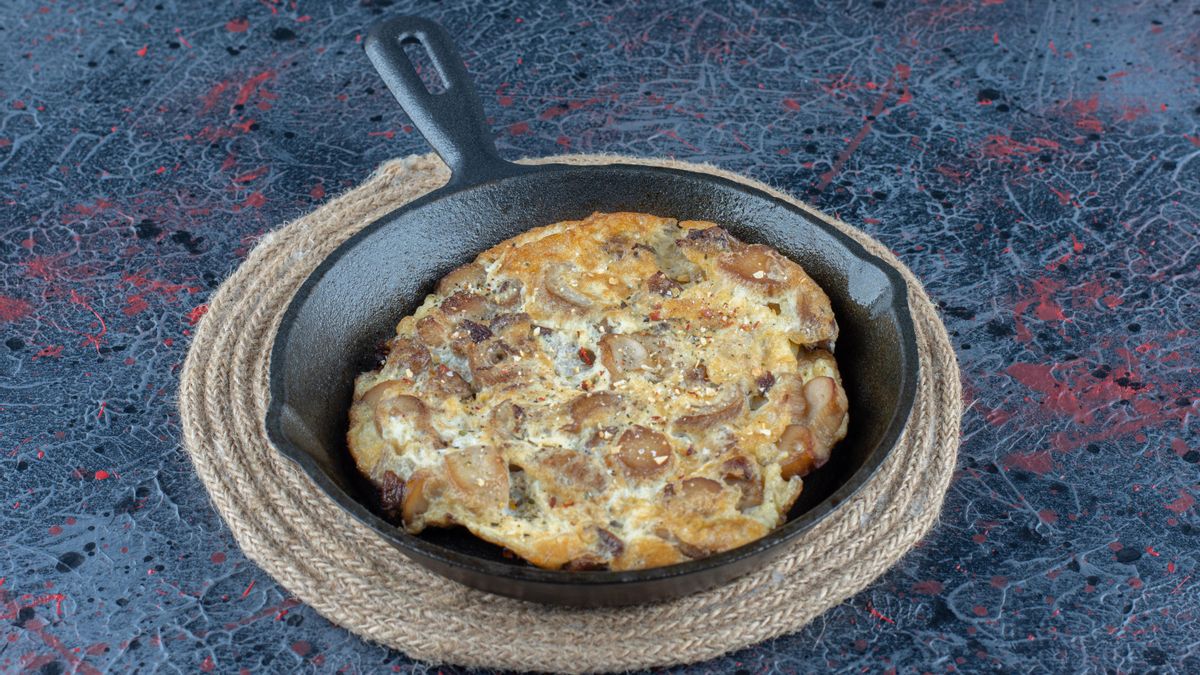 Tortilla de champiñones