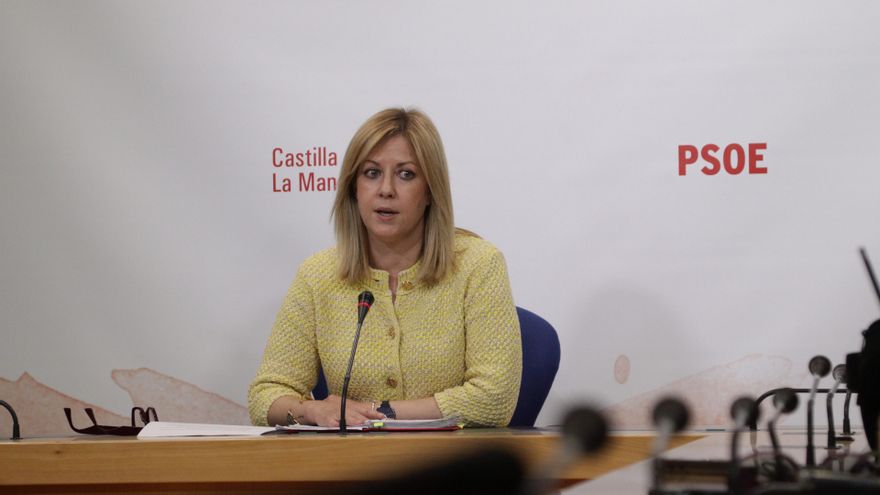 La portavoz del grupo socialista en las Cortes de Castilla-La Mancha, Ana Isabel Abengózar