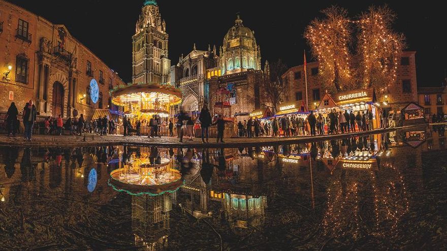 Una "luminosa" Navidad 2025 en Toledo, con más un millón de luces led, mercadillos, conciertos y hasta el Grinch