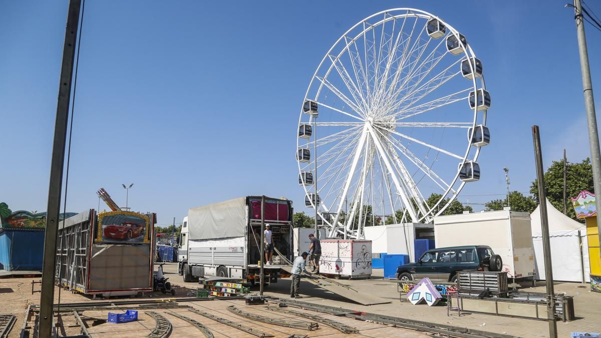 Desmontaje de la Feria