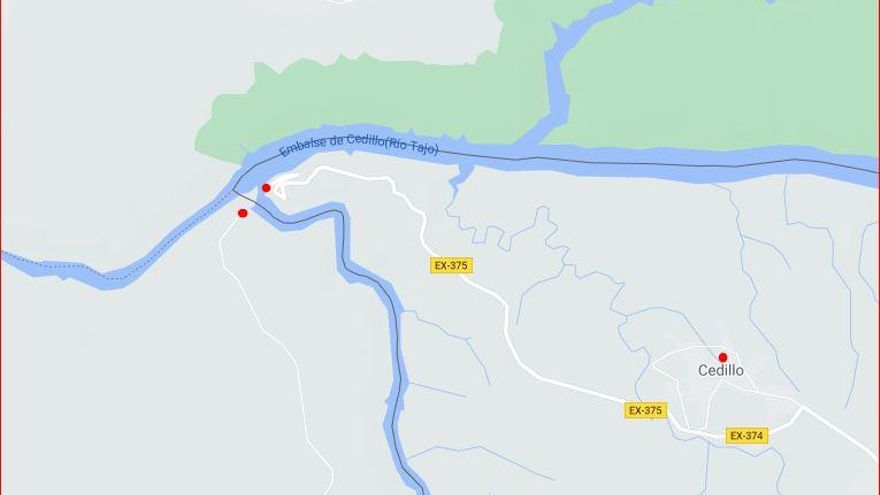 Las carreteras de ambos países enlazan por el muro de coronación de la presa, que es privado, de Iberdrola